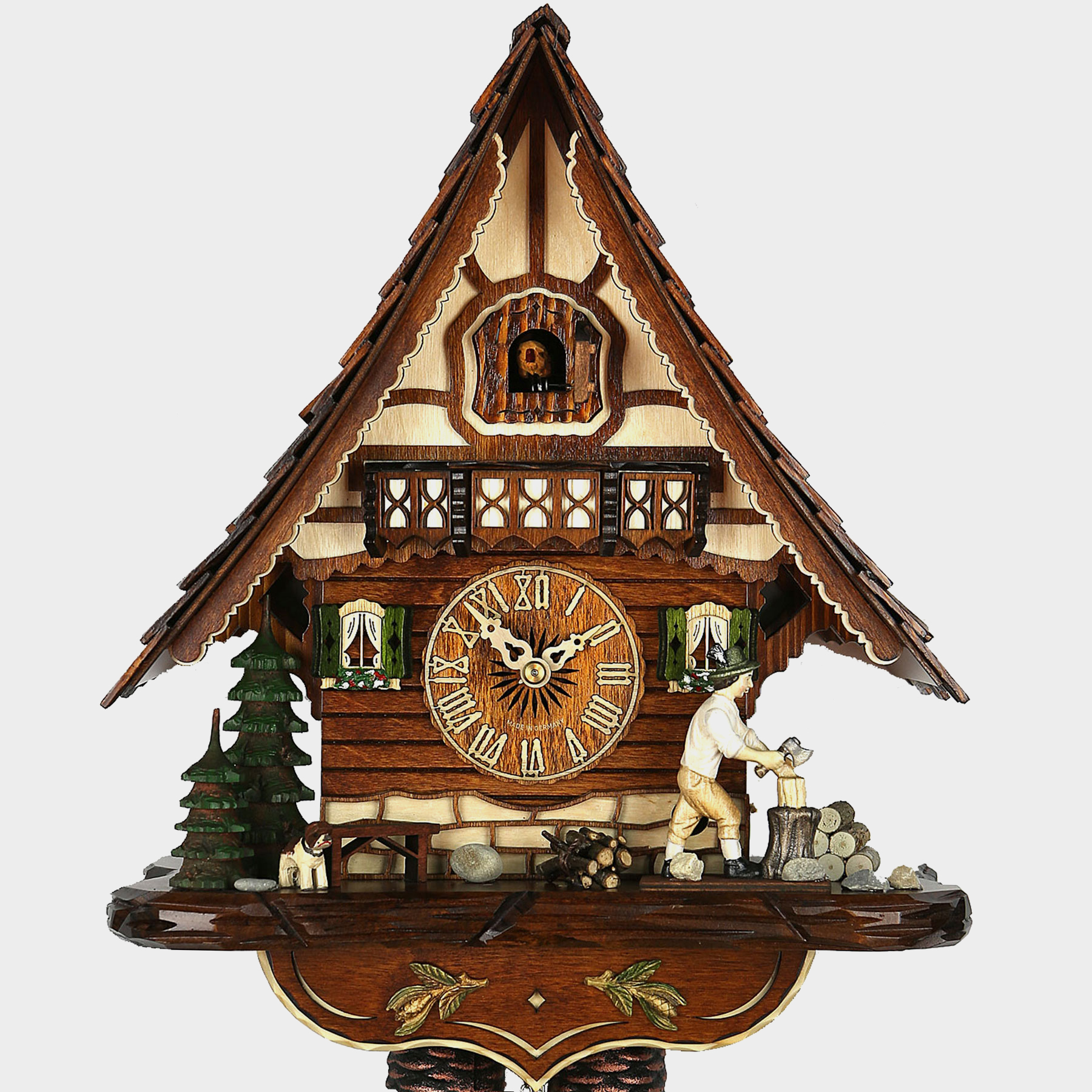 black forest cuckoo clock with music